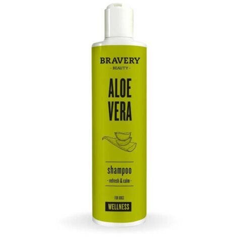 SHAMPOO DOG BRAVERY 300 ML WELLNESS ALOE VERA - 6 pezzi