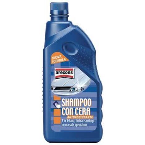 SHAMPOO LAVAGGIO AUTO + CERA AREXONS - LT 1 - 2 pezzi