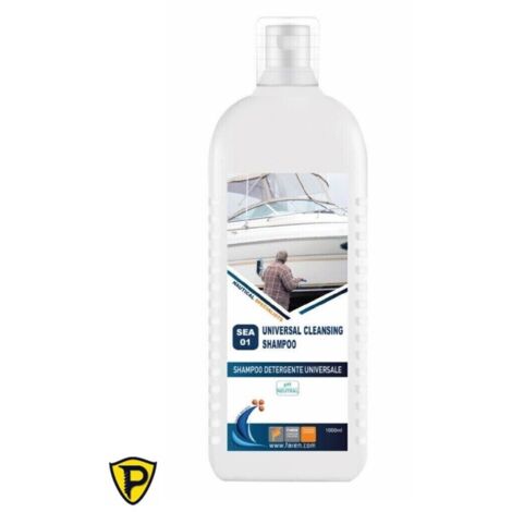 Shampoo Nautico Biodegradabile Barche gelcoat, vetro, acciaio inox, plexiglas – 1 L