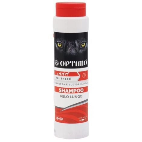SHAMPOO OPTIMO DOG IN FORMATO DA 250 ML PER CANI A PELO LUNGO