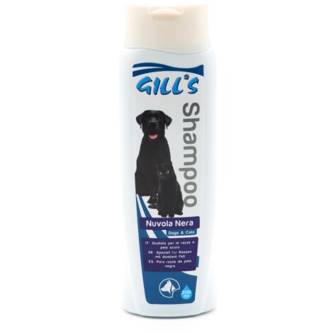 Shampoo per animali domestici Gill's capelli neri 200 ml