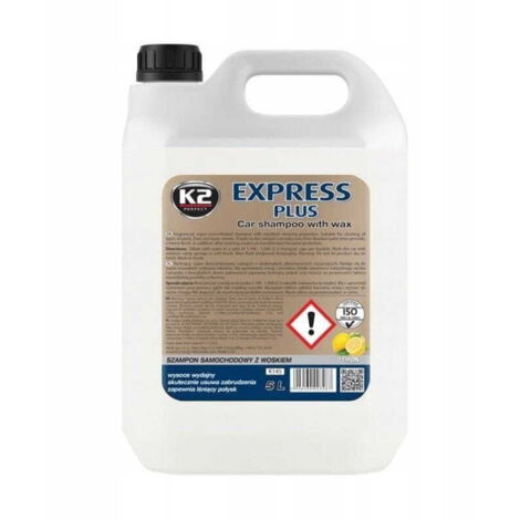 Shampoo per auto K2 EXPRESS PLUS 5L con cera