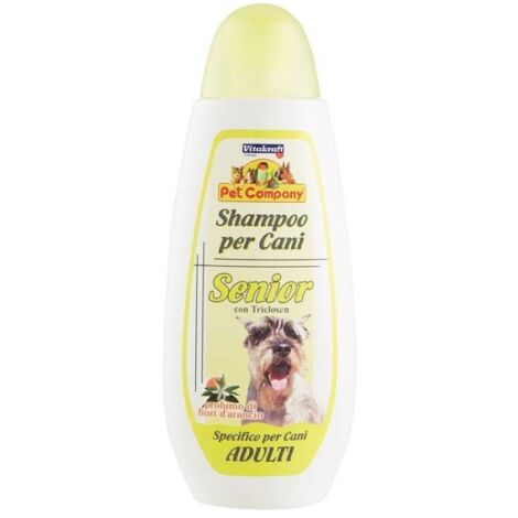 shampoo per cani senior