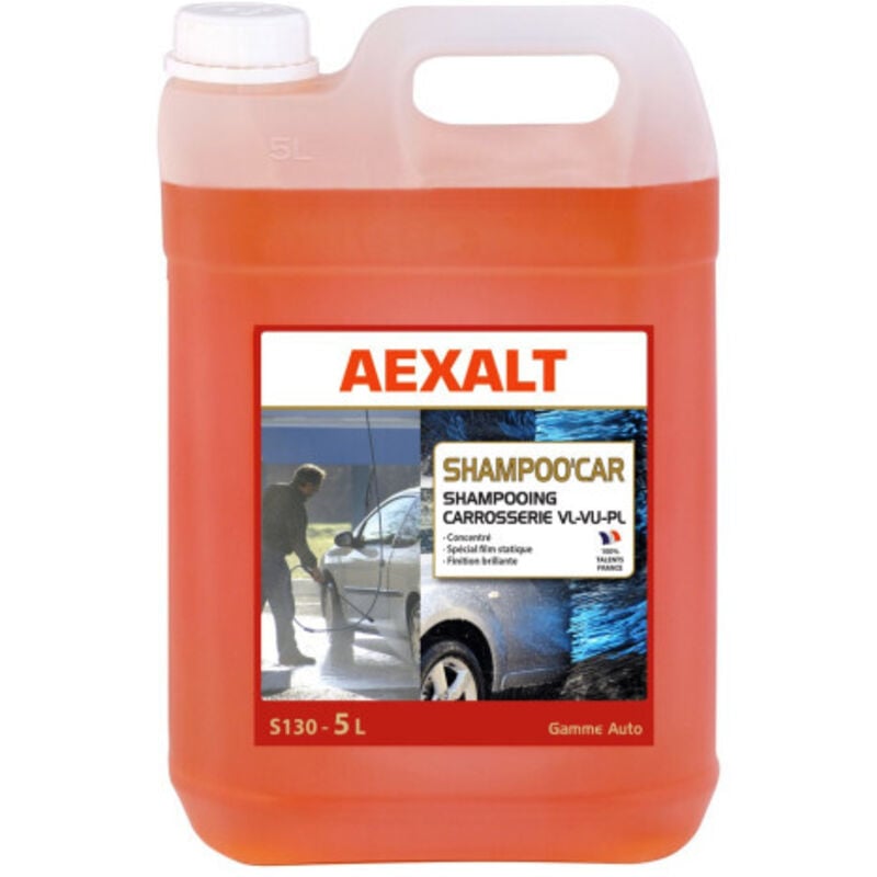 Shampoing carrosserie antistatique Shamp'auto 5 litres - S130 - Aexalt Pluho