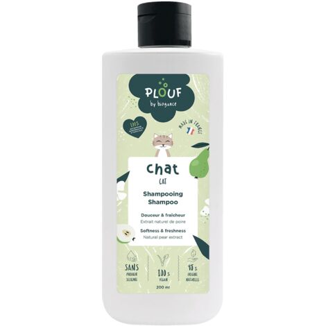 Shampooing Chat Plouf : 200 ml