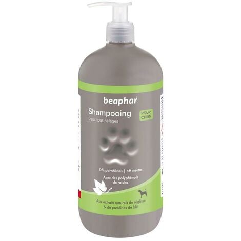 Shampooing doux tous pelages - extraits naturels de réglisse & de protéines de blé - 750 ml