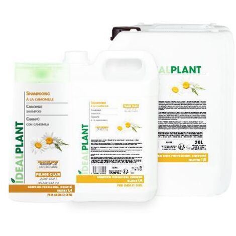 Shampooing IdealPlant doux à la camomille : 250 ml