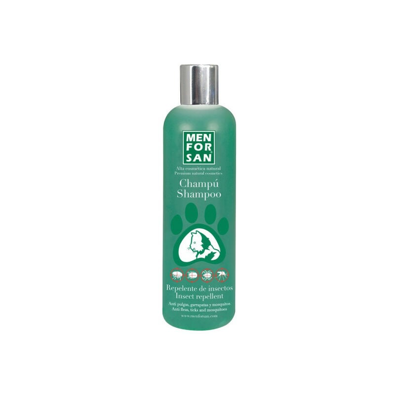 Shampooing Men for San Répulsif d'insectes Chat Herbes (300 ml)