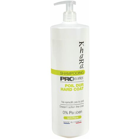 Shampooing poil dur citron Khara : 1 litre