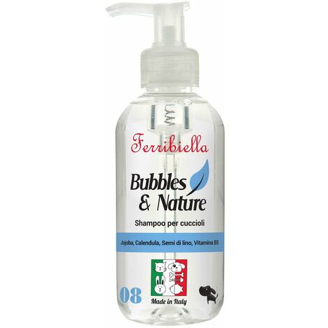 Shampooing pour chiots chiens au jojoba, souci, graines de lin et vitamines B5 250 ml