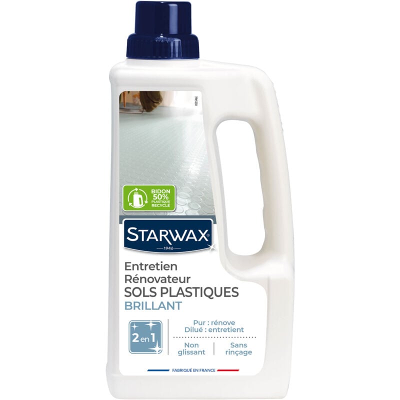 Starwax - Entretien brillant pour sols pvc 1L