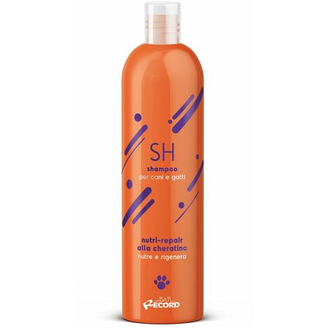 Shampooing spécifique Nutri-réparateur avec renforcement de la kératine pour chiens et chats