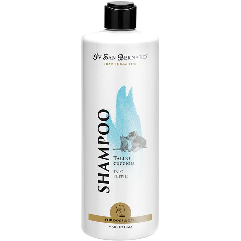 shampooing Talc pour les chiots | Iv San Bernard Shampooing traditionnel | Shampooing chiens 500 ml