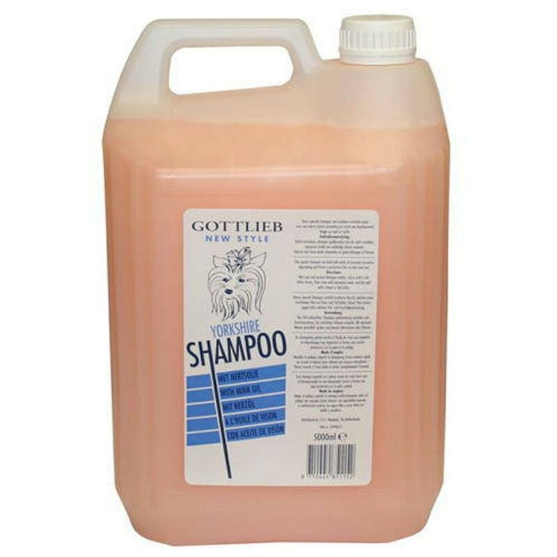 Shampooing Yorkshire à l'huile de macadamia pour chiens 5 litres Offre exclusive