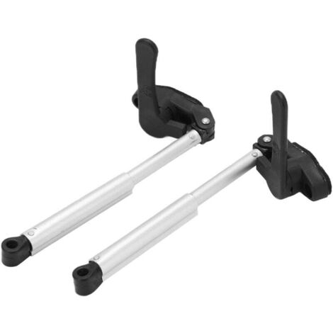 Shanrya Entretoise de Lève-vitre pour Camping-Car, Tige de Support de Fenêtre Télescopique en Alliage d'aluminium pour Camping-Car, 2 Pièces, Haute ténacité 230 Mm pour Yacht et Caravane