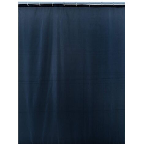 Shark 012/301731 Tenda Doccia, Tessuto di Poliestere, 240 cm x Altezza 200 cm, Grigio zincato