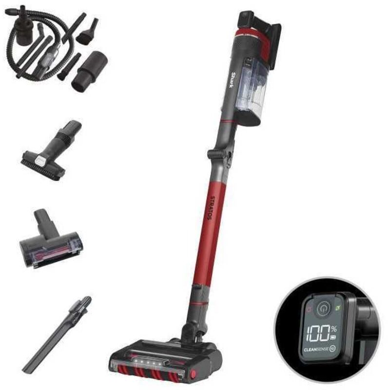 Shark - Stratos IZ400EU - Aspirateur Balai sans fil - Technologie DuoClean + PowerFins Plus - Eclairage led
