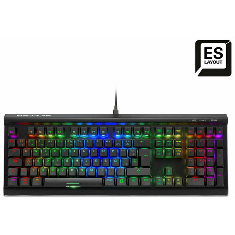 

Teclado Gaming SGK60 Negro RGB - Sharkoon