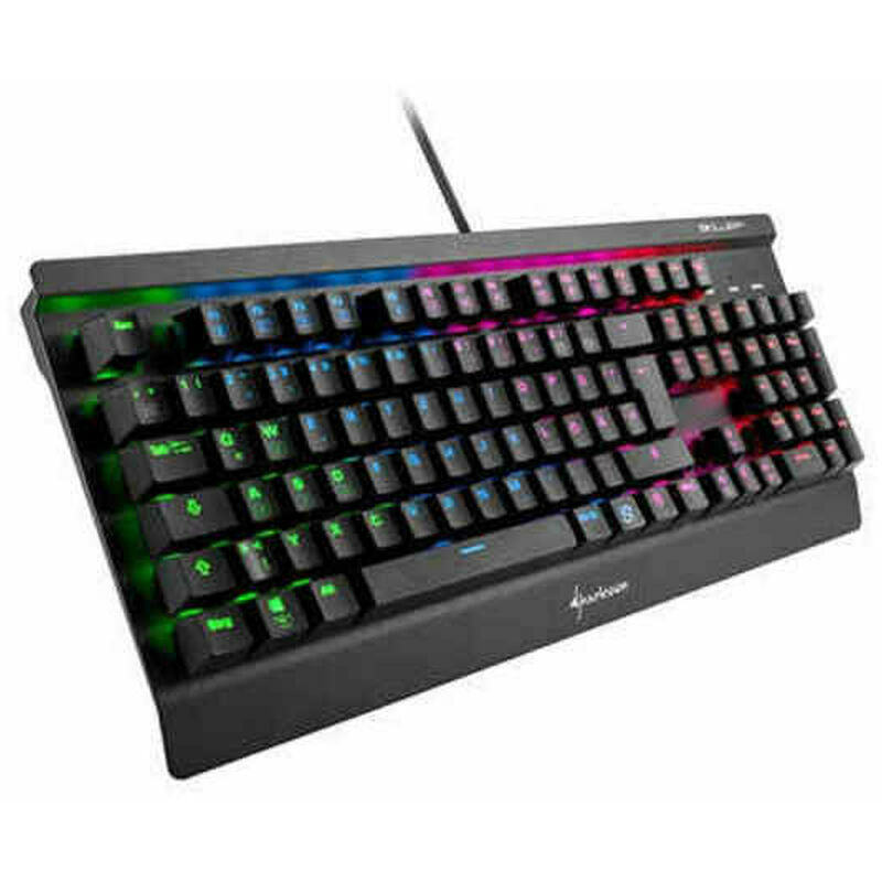 

Teclado Gaming SKILLER MECH SGK3 RGB Negro - Sharkoon