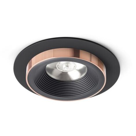 SHARM R I spot encastrable noir/cuivre noir 230V LED 10W 24° 3000K