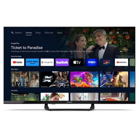Sharp 32FH8EA Smart TV 32" Full HD Android TV Wi-Fi Nero