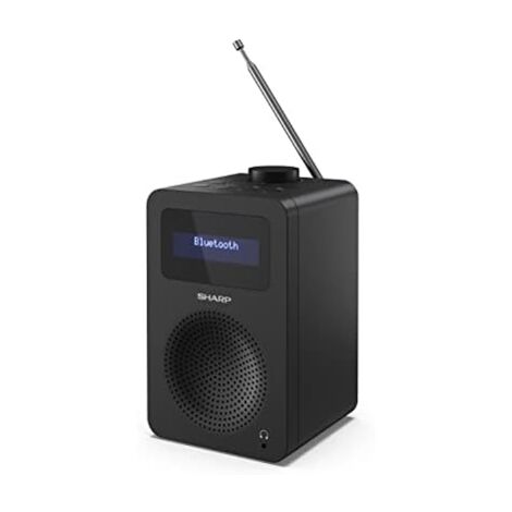 SHARP Digitalradio DR-430, schwarz, DBT+, Bluetooth