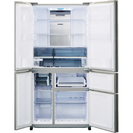 Sharp Home Appliances SJ-WX830FWH frigorifero side-by-side Libera installazione 650 L Grigio
