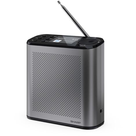 Sharp Osaka DR-P530(GY) Radio Digitale DAB/DAB+ Bluetooth 5.3 Grigio Tempesta