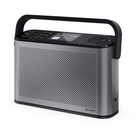 Sharp Osaka DR-P540(GY) Radio Digitale DAB+/FM Bluetooth 5.3 Grigio Tempesta