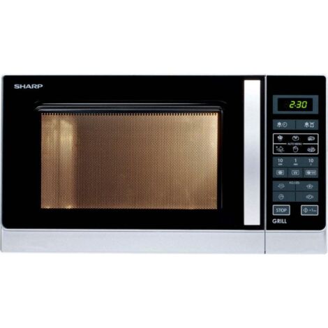 Sharp R 742INW Micro-ondes Gril Argent 25L