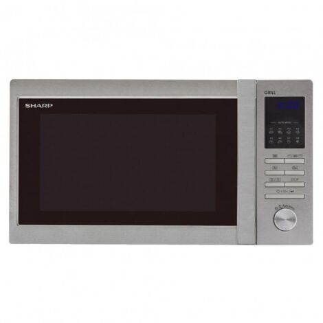 Sharp R722STWE Superficie piana Solo microonde 25 L 900 W Acciaio inossidabile