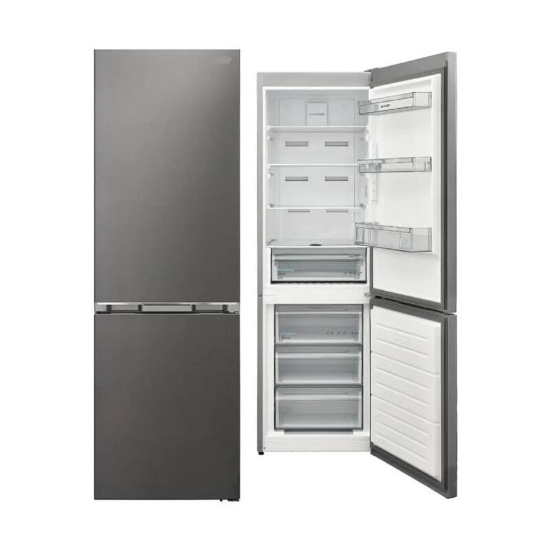 Image of SJ-FBA11DMXPE Frigorifero Combinato Advanced No Frost 331 litri Classe e Inox - Sharp