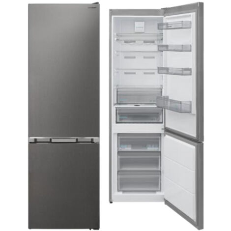 Sharp SJ-NBA32DMXPB Frigorifero combinato 367 litri Advanced No Frost Classe B  Pet Inox