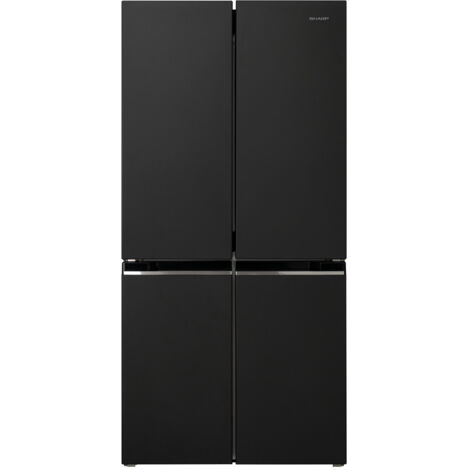 Sharp SJ-NFA15IMXBE frigorifero side-by-side Libera installazione 488 L E Nero