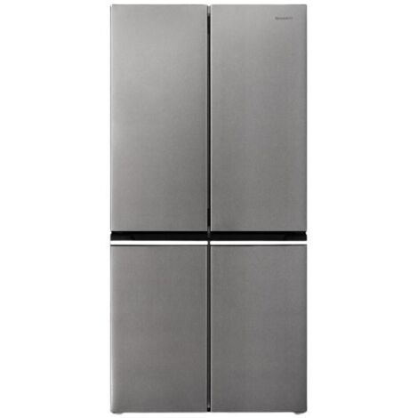 Sharp SJ-NFA15IMXPE frigorifero side-by-side Libera installazione Acciaio inox