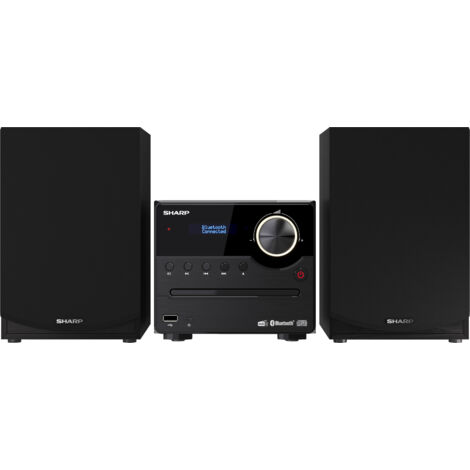 Sharp XL-B517D(BK) schwarz Hifi-Anlagen -Mini/Midi/Micro-