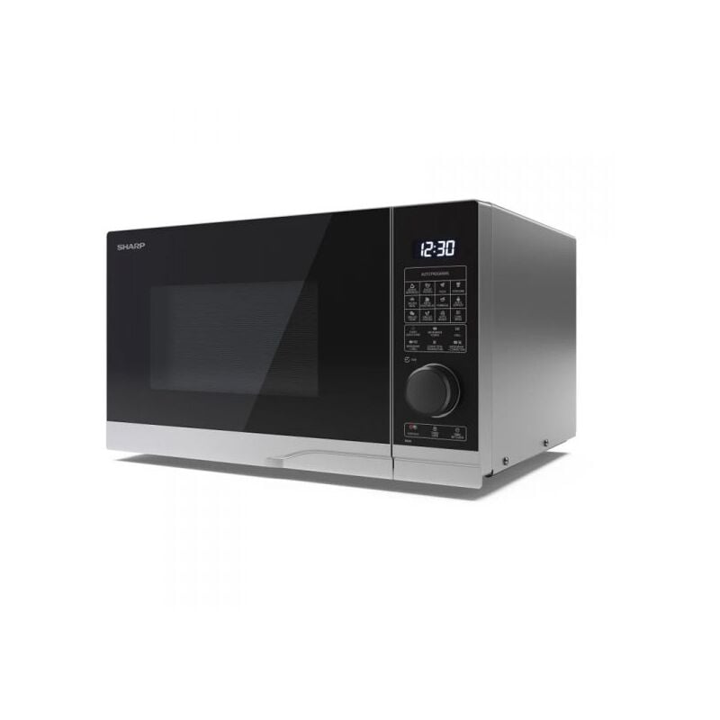 YC-PG284AE-S - forno a microonde 28LT - 1000W - controllo digitale - grill - 11 livelli di potenza - black/silver - Sharp