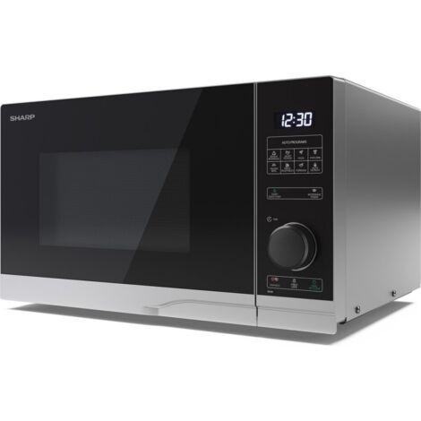 Sharp YC-PS234AE-S micro-ondes argenté noir 23 litres