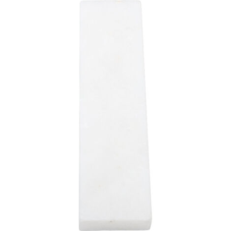 Sharpening Stone Grit 8000 White Jadestone Double Sided Knife Sharpener for Restoring Blade Sharpness 10x2.5x1cm