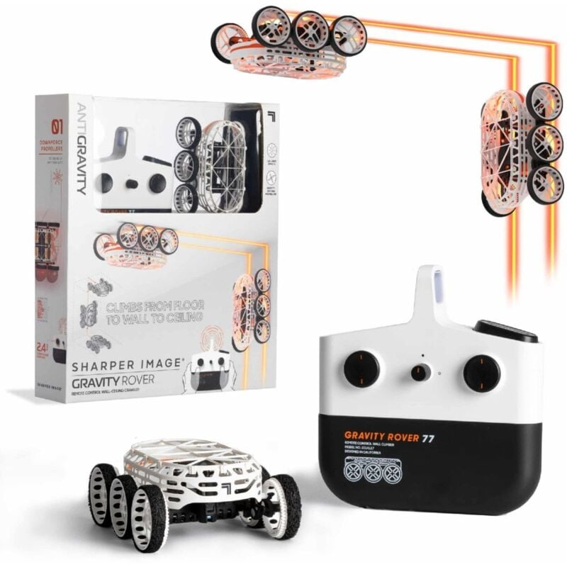 RC Gravity Rover - Conduit sur le sol, les murs et les plafonds