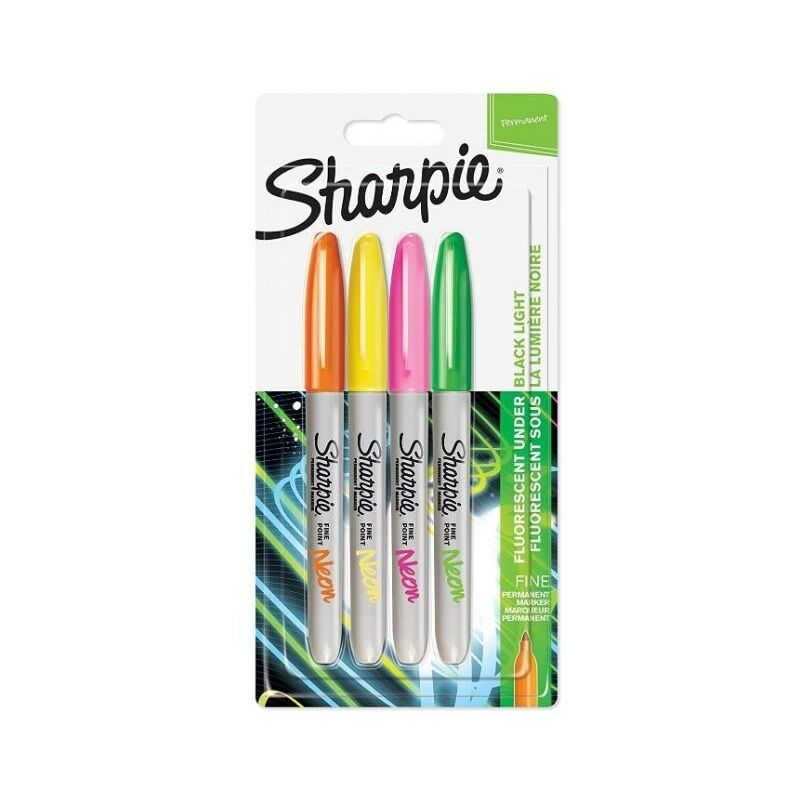 

Sharpie nen bl4 rotuladores permanentes fine surtidos blister -4u-