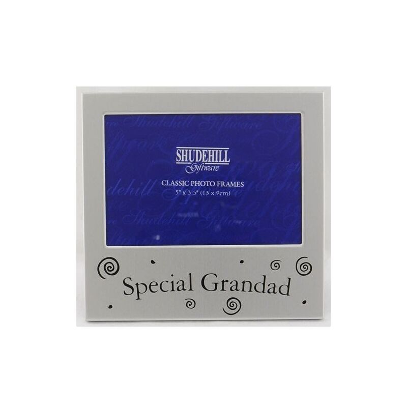 Shatchi - 5' x 3.5' Special Grandad Silver Photo Frame Occasion Gift Present 73534