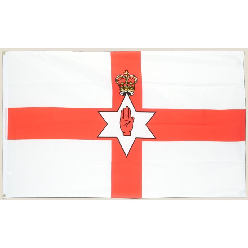 Shatchi - mega value twin pack Northern Ireland Large Flags 5'x3' (ft)