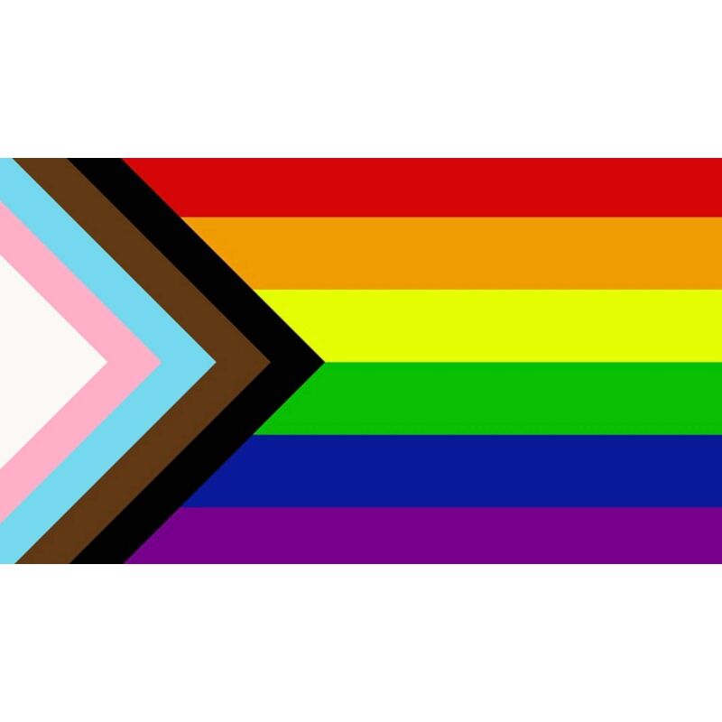 5ft x 3ft Lgbtq Trans Flag Lesbian Love Gender Diversity Trans/LGBTQ/Pansexual/Non-Binary/Genderfluid Celebration Support - Shatchi