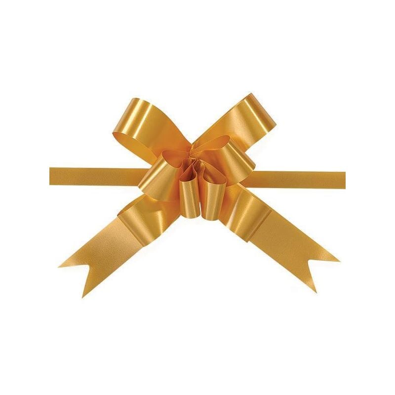 30pcs 30mm Gold Pull bows