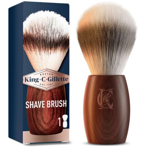 Shaving brush - shaving brush with wooden handle