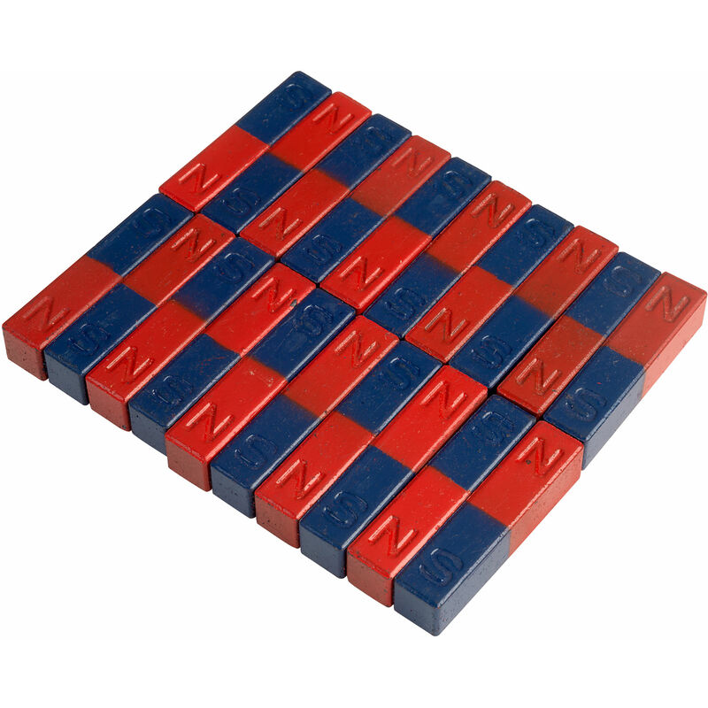 Ferrite Magnets - Blocks - 9 x 9 x 40mm - Pack of 20 - Shaw Magnets