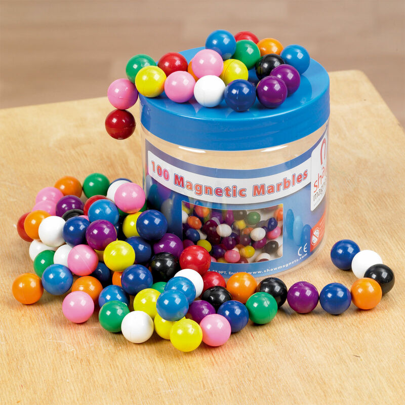 Magnetic Marbles - Tub of 100 - Shaw Magnets