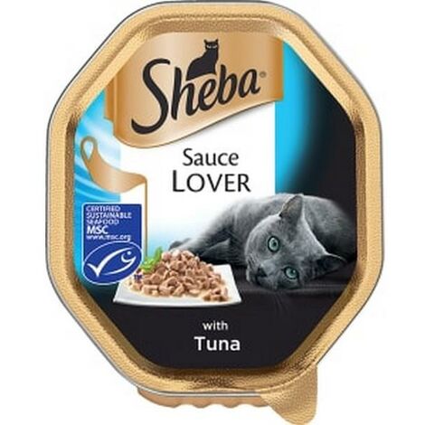 Sheba Alutray Sauce Lover with Tuna 85g PK22 - 717539