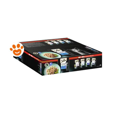 Sheba Cat Nature's Collection Selezione del Mare  - Sheba Cat Nature's Collection Selezione del Mare - Confezione Da 60×85 Gr
